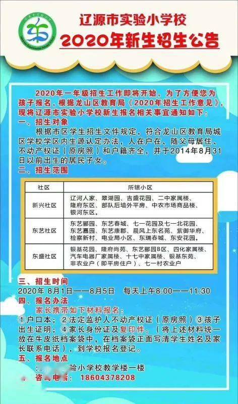 江源区小学招聘最新信息汇总